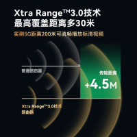 中兴(ZTE)问天BE6800Pro+ 全向穿墙王Wi-Fi7 家用无线路由器 双频聚合游戏加速巨阙天线 满血2.5G网