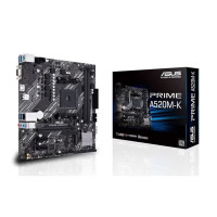 华硕(ASUS)PRIME A520M-K主板 支持CPU 5500/5600(AMD A520/Socket AM4)