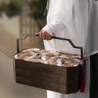 稻香村月饼礼盒中秋月饼高端礼盒装老字号月饼糕点礼盒节日礼品送礼 繁花似锦月饼礼盒1510g