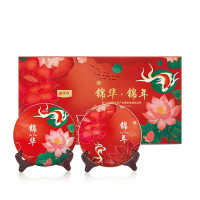 露华春锦华锦年双饼礼盒