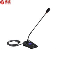 惠度(HuiDu)GLE-650d专业有线手拉手麦克风数字会议讨论系统桌面式鹅颈话筒代表麦