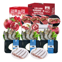 套餐二 牛肉海鲜水果组合