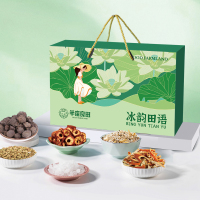 亩川半亩良田冰韵田语1250g陈皮山楂乌梅绿豆百合粥礼盒精选高端食品礼盒 精致包装高档送礼首选 十全十美口味齐全