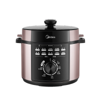 美的(Midea)电压力锅 5L 简易操作 旋钮 一锅双胆 1000W 商超同款MY-E501 YLE501