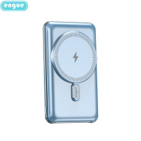 engue恩谷 10000mAh迷你快充带线无线充移动电源 EG-PD10pro