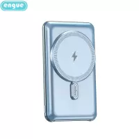 engue恩谷 10000mAh迷你快充带线无线充移动电源 EG-PD10pro