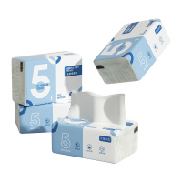 艾逸瑶选 原生木浆蓝色梦想300张4包软纸抽 170mmX120mm(四层) AYYX018-4