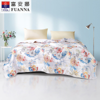富安娜 七孔抗菌印花空调被 203*229cm 半夏·采薇
