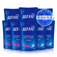 蓝月亮 补充套装:亮白增艳薰衣草洗衣液袋装1kg*8