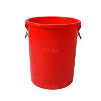 翌嘉YJ4122044 商用家用加厚塑料圆桶 380升红色无盖