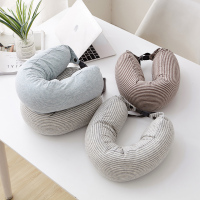 雅鹿纳米粒子U型枕 YLC2200 全棉水洗棉 可拆洗