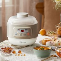 小熊智能单胆微电脑电炖锅隔水炖mini便携私享炖煮神器