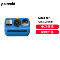 PolaroidGoGen2宝丽来拍立得相纸学生mini相机生日结婚礼物送闺蜜蓝色