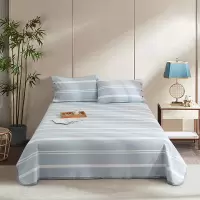 天琴中国手织布床品-西川蓝 规 格:软席 200x230cm枕套 48x74cm*2