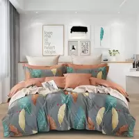 天琴岁月静好-时韵贵妃绒套件 床单230*250cm+被罩200*230cm+枕套48*74cm*2