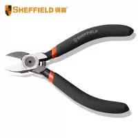 钢盾(SHEFFIELD) S035003 斜嘴钳4.5(麻柄)[家用]