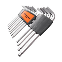 钢盾(SHEFFIELD) S050014 12件套英制加长内六角扳手[家用]