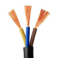 电线电缆 RVV 3*6平方 铜芯电线 国标阻燃软护套线 一米