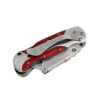 钢盾(SHEFFIELD) S067217 彩木不锈钢折叠刀[家用]