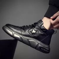 策霸CEBA男士高帮鞋透气轻质缓震科技支撑脚踝设计潮流百搭