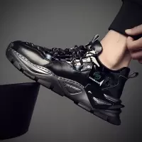 策霸CEBA男士高帮鞋透气耐磨防滑户外运动鞋轻便舒适缓震设计