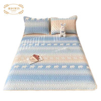 维科-乳胶冰丝凉席三件套-天空之境