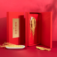 张太和 全须生晒参 林下参 整枝年份足 吉林长白山人参礼品健康滋补礼品 全须生晒参40g/盒(约4-6支)*2盒礼盒装