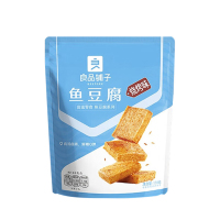 良品铺子休闲零食烧烤味鱼豆腐小吃豆腐干豆干豆腐皮辣条170g