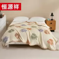 恒源祥 抗菌A类绒毯(叶韵) 180*200cm