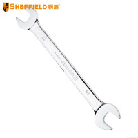 钢盾(SHEFFIELD) S018117 公制精抛光双开口扳手17×19mm[家用]