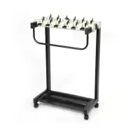 翌嘉YJ4122852 雨伞架大容量伞架商用酒店铁艺含锁雨伞收纳架 12头