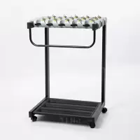 翌嘉YJ4122858 雨伞架大容量伞架商用酒店铁艺含锁雨伞收纳架 加高款15头