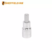 钢盾(SHEFFIELD) S013905 6.3mm系列公制6角旋具套筒H5[家用]