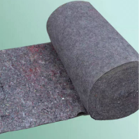 定制毛毡土工布大棚保温公路养护毯加厚1000g 2*40米/卷