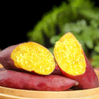 [西沛生鲜]海南新鲜小香薯 净重2.5斤 大果 板栗红薯新鲜现挖农家自种地瓜蜜薯软糯香甜