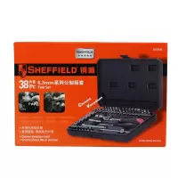 钢盾(SHEFFIELD) S010038 38件套6.3mm系列公制组套[家用]