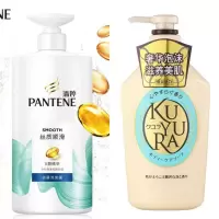 特惠组合:潘婷丝质顺滑洗发水750g+可悠然沐浴露500g