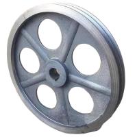 空压机皮带轮 轮1 外径Φ157 内径Φ45 键宽14mm 厚82 单位:个