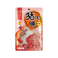 廣州酒家猪肉脯咸香猪肉干肉香四溢办公室休闲零食小吃蜜汁60g