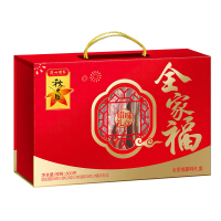 廣州酒家腊味礼盒广式风味腊肠腊肉肉脯全家福800g(包装随机)