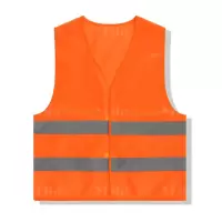 翌嘉YJ4112151 反光背心环卫园林反光马甲施工交通反光衣 普通款橙色