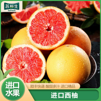 [苏鲜生]进口西柚 8个 单果300-350g 新鲜水果蜜柚当季葡萄柚子