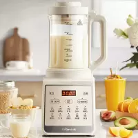 小熊(Bear) PBJ-N10Q1 触控 10叶刀 破壁机家用多功能 三重洁净系统 降噪预约加热全自动豆浆机