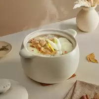 温仑山鹅卵石砂锅 4.5L