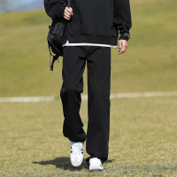 拖地裤男士秋季新款潮牌简约男装裤子大学生型男牛仔裤新塘男装潮