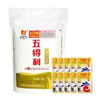 五得利[面粉]八星雪花小麦粉2.5kg/5kg包子馒头通用面粉 八星雪花10斤+10包[安琪]酵母