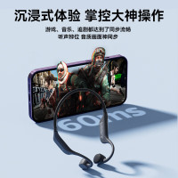 飞利浦(PHILIPS)TAA6609C(无内存款) 骨传导蓝牙耳机专业运动跑步挂耳式黑色