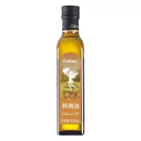 克莉娜 冷榨物理压榨食用油 DHA营养油核桃油 500mL*1瓶