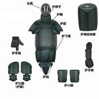 巨宝峰 23款刺杀护具训练格斗对抗护具套装总部大纲防暴装备用品 8件套
