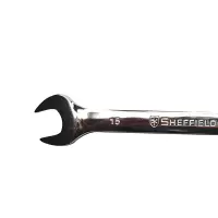 钢盾(SHEFFIELD) S018113 公制精抛光双开口扳手13×15mm[家用]